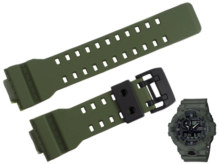 Oryginalny pasek Casio G-Shock GA-700UC-3 zielony oliwkowy